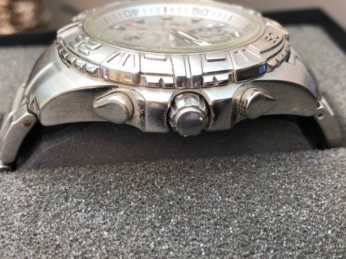 FESTINA CHRONO BIKE 2004 TOUR DE FRANCE ANALOG WATER RESISTANT ALARM QUARTZ WATCH - WORKING 100%