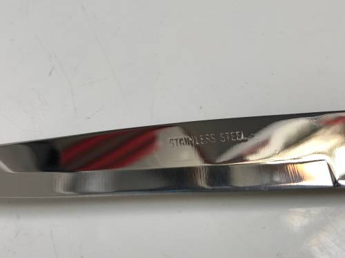 Carrol Boyes Functional Art (1954 - 2019) - Wave Pattern Cheese Knife - Heavy old piece