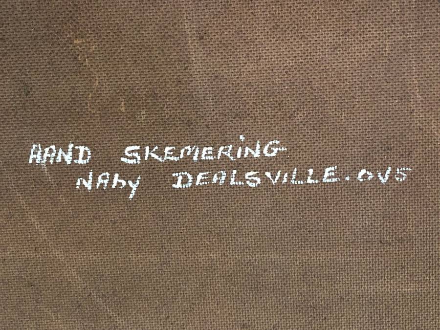 Les Albertyn (1931 - 2011) - Oil on Board Painting titled - Aand Skemering naby Dealsville OVS