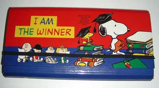 Vintage Peanuts Snoopy pencil case