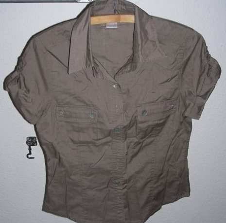 kaki shirt - size 32 - like new
