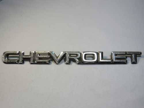 Vintage Chevrolet car badge