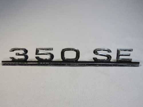 Vintage Mercedes 350SE badge