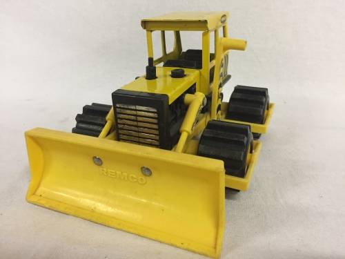 Vintage Remco pressed metal bulldozer