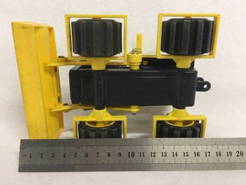 Vintage Remco pressed metal bulldozer