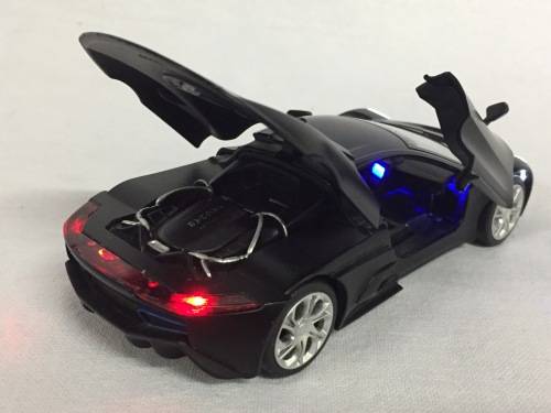MSZ Jaguar C-X75 toy car with sounds - scale 1/32