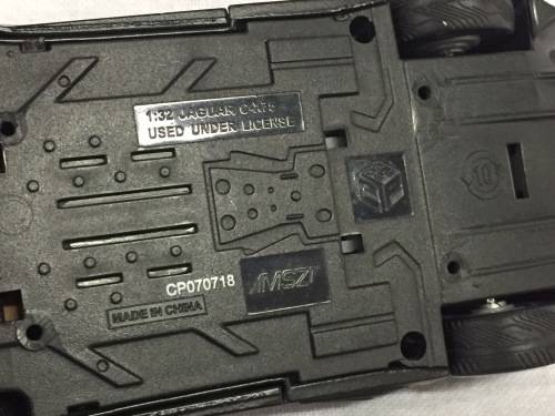 MSZ Jaguar C-X75 toy car with sounds - scale 1/32