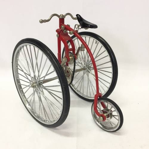 Die Cast Penny farthing tricycle model