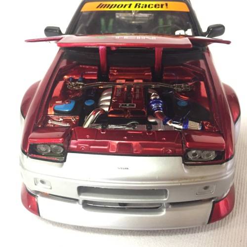Jada Toys Nissan 240 SX import racer drifting model car - scale 1/18