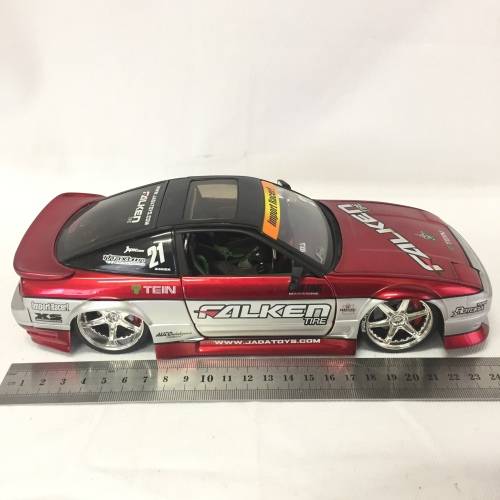Jada Toys Nissan 240 SX import racer drifting model car - scale 1/18