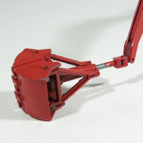 Gescha Poclain 90 excavator with clam die-cast construction model - Scale 1/50