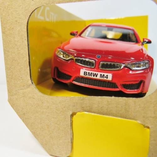 RMZ city BMW M4 model car - Scale 1/36 in box