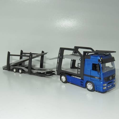 NewRay Mercedes-Benz Actros 1857 car transporter truck - Scale 1/43