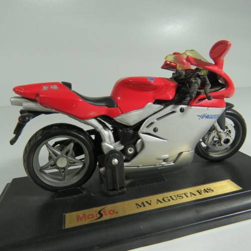 Maisto MV Augusta F4S model motorcycle  scale 1/18