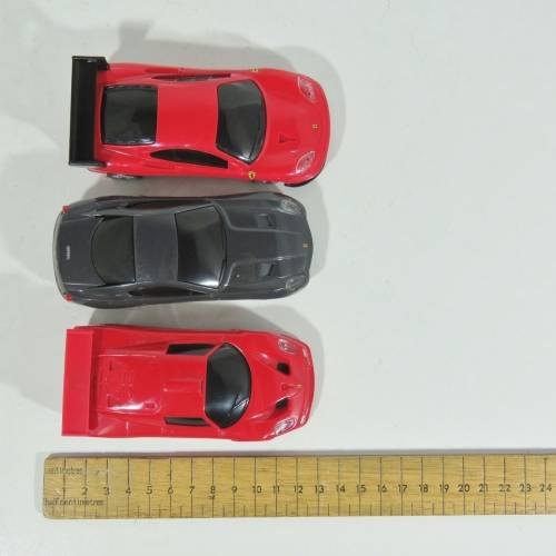Collection of 6 Shell V-Power Ferrari model cars - Pull back action