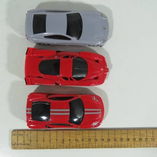 Collection of 6 Shell V-Power Ferrari model cars - Pull back action