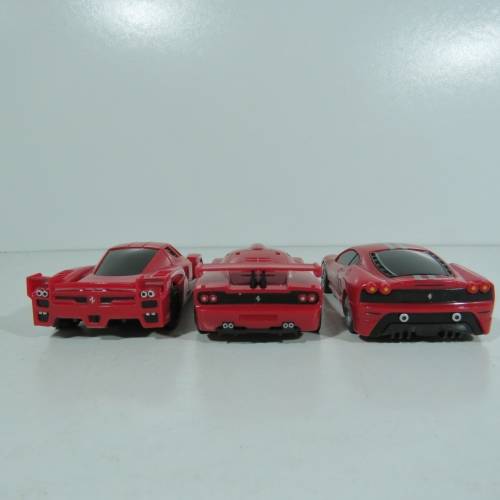Collection of 6 Shell V-Power Ferrari model cars - Pull back action