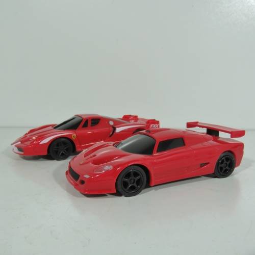 Collection of 6 Shell V-Power Ferrari model cars - Pull back action