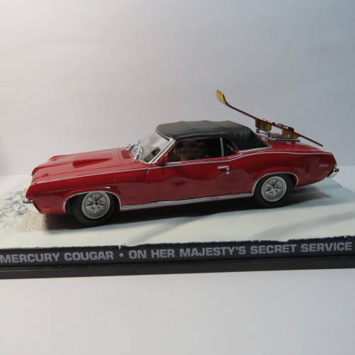 James Bond 007 - Mercury Cougar model car - On her Majesty's secret service