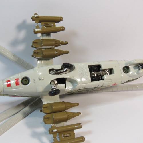 ERTL Military Mi-24 Hind die-cast helicopter model