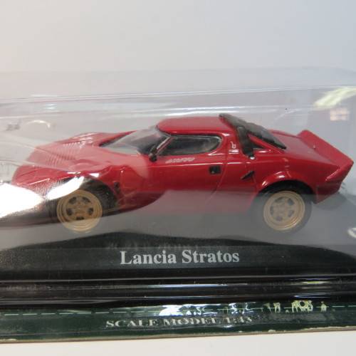 DelPrado Lancia Stratos model car - Scale 1/43