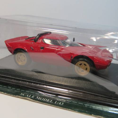 DelPrado Lancia Stratos model car - Scale 1/43