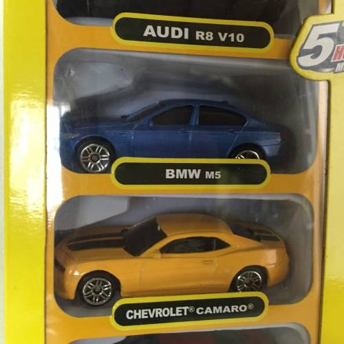RMZ City Pack of 5 die-cast junior model cars