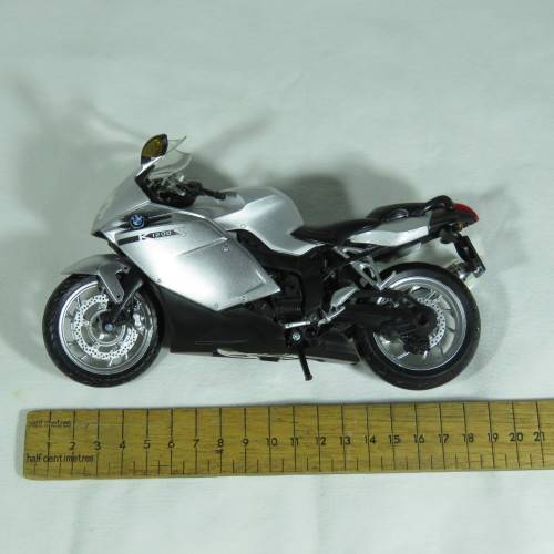 BMW K1200S model motorcycle - Scale 1/12