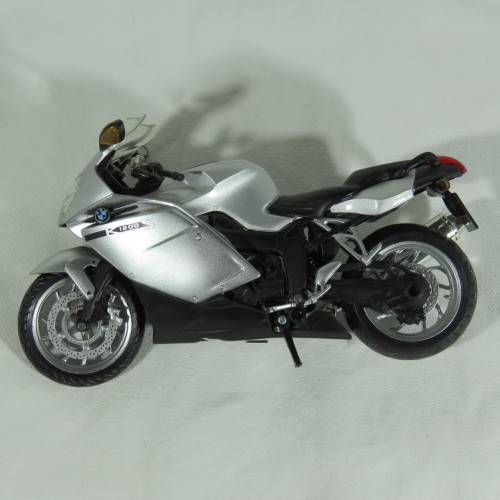 BMW K1200S model motorcycle - Scale 1/12