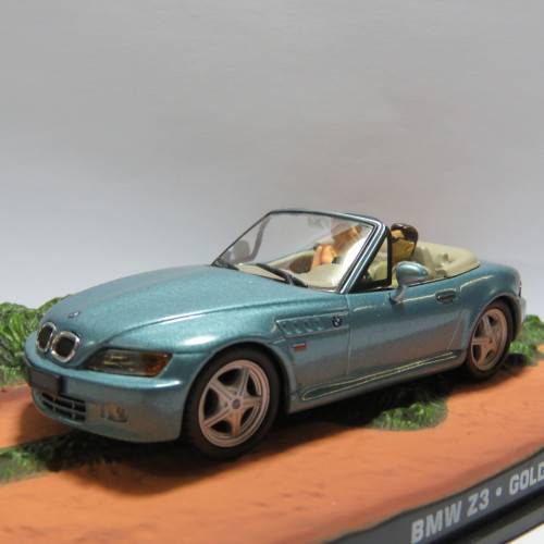 James Bond 007 - BMW Z3 model car - Goldeneye