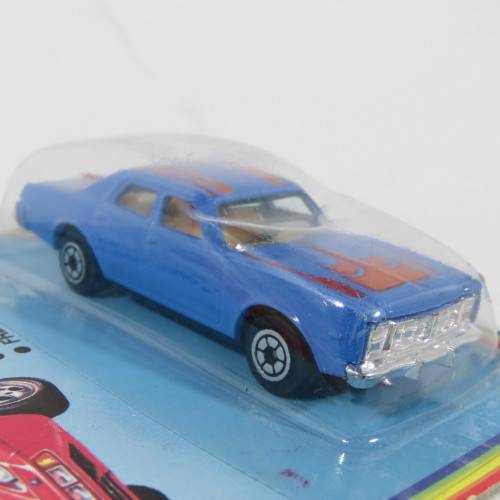 Vintage Road Tough die cast metal racing car toy in pack