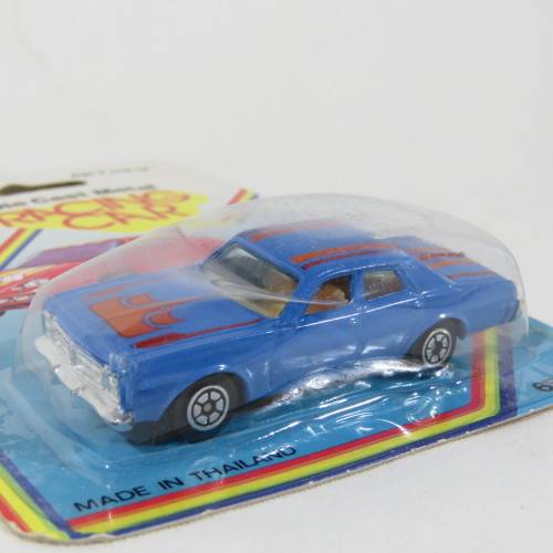 Vintage Road Tough die cast metal racing car toy in pack