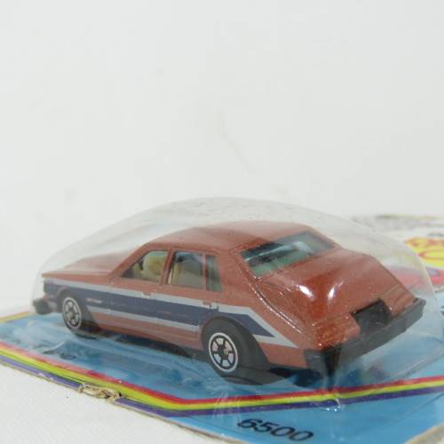 Vintage Road Tough die cast metal Racing toy car in pack