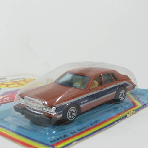 Vintage Road Tough die cast metal Racing toy car in pack