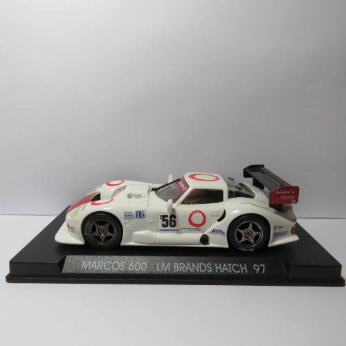 Fly Marcos 600 LM Brands Hatch 97 slot car racing model - Scale 1/32
