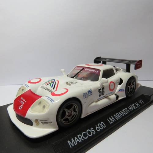 Fly Marcos 600 LM Brands Hatch 97 slot car racing model - Scale 1/32