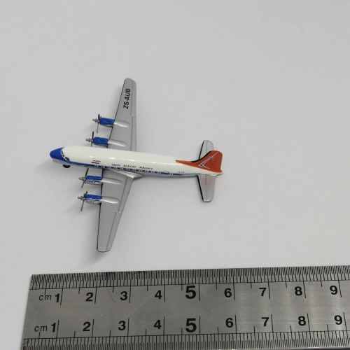 Herpa South African Airways Douglas DC-4 ZS-AUB model airplane