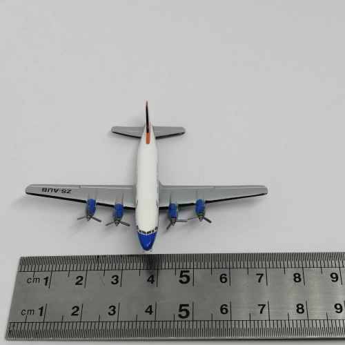 Herpa South African Airways Douglas DC-4 ZS-AUB model airplane