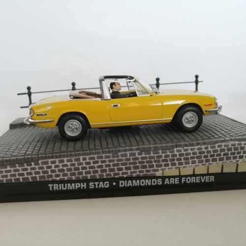 James Bond 007 - Triumph Stag model car - Diamonds are Forever