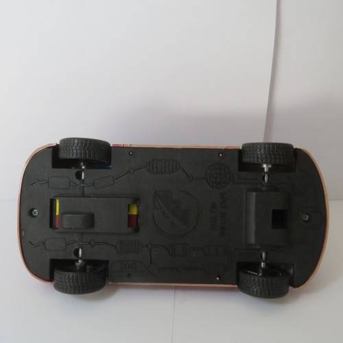 Lot of 3 police friction cars about 1:32 scale 2 x Bmw - Plastic