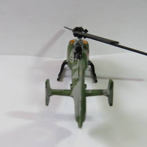 Majorette #371 Gazelle Italian military helicopter model