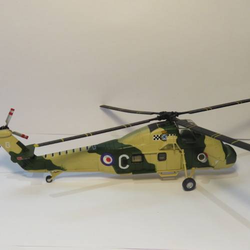 Royal Navy XS 507 Wessex model helicopter