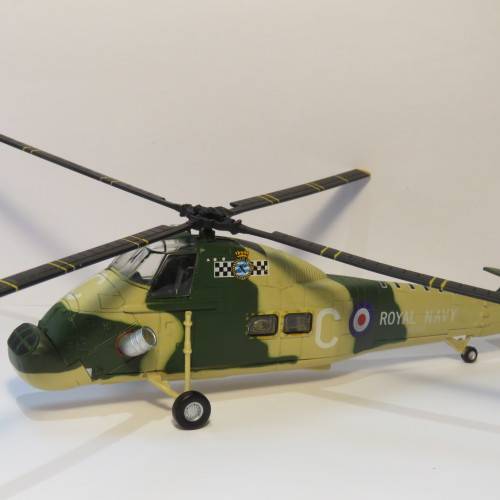 Royal Navy XS 507 Wessex model helicopter