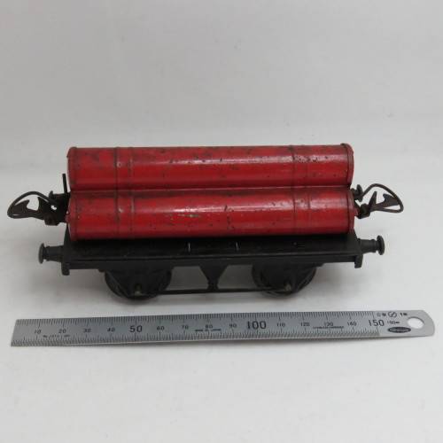 Vintage Hornby tinplate train wagon
