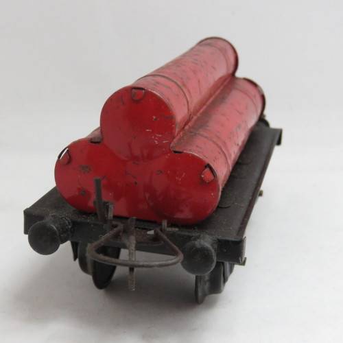Vintage Hornby tinplate train wagon