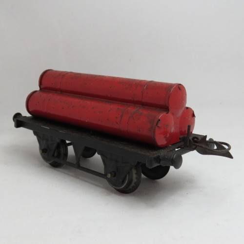 Vintage Hornby tinplate train wagon