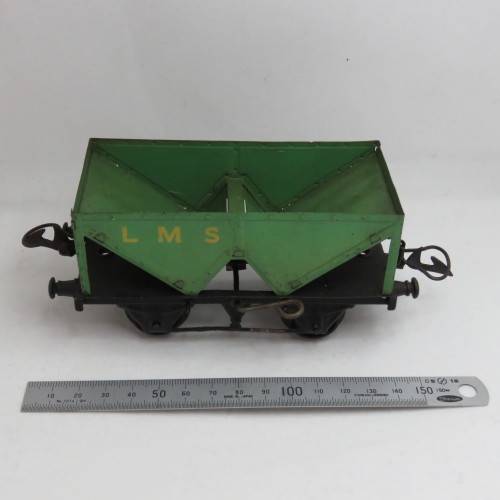 Vintage Hornby tinplate train wagon
