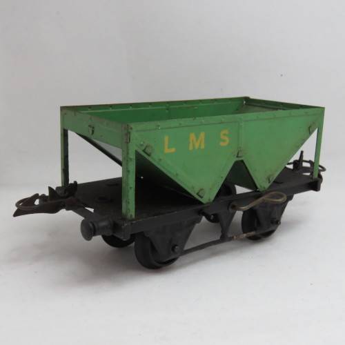 Vintage Hornby tinplate train wagon