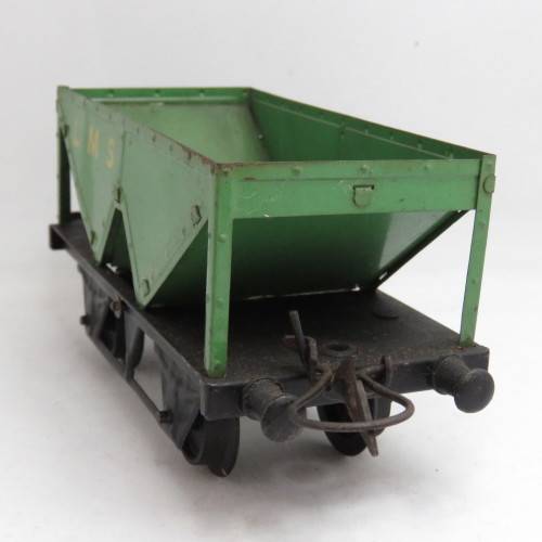 Vintage Hornby tinplate train wagon