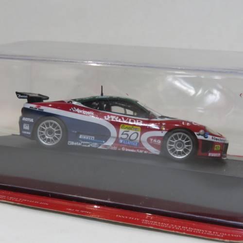 Ferrari 360 GT Racing model car - Silverstone GT FIA 2002 - Scale 1/43